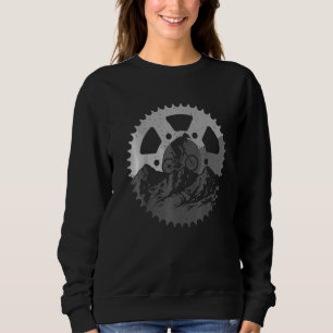 Moletom Montanha Bifurtiva Para Homens MTB Montanha Bikers