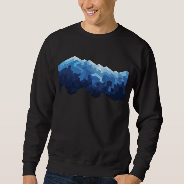 Moletom Montanha de neve (Frente)