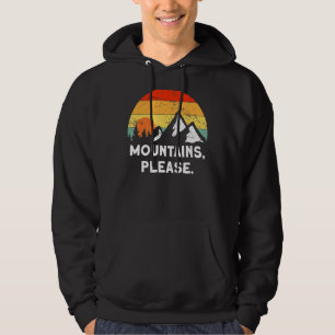 Moletom Montanhando montanhas da natureza, por favor Explo