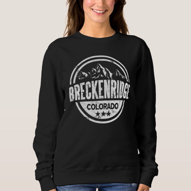 Moletom Montanhas Breckenridge (Frente)