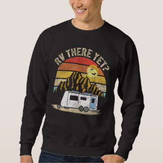 Moletom Montanhas da Vintage retrô acampando RV lá ainda