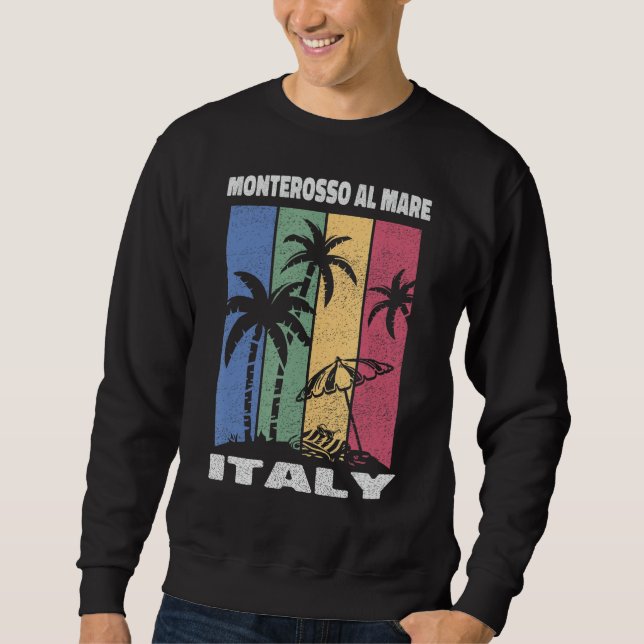 Moletom Monterosso al Mare Souvenir - Itália Lembrete (Frente)