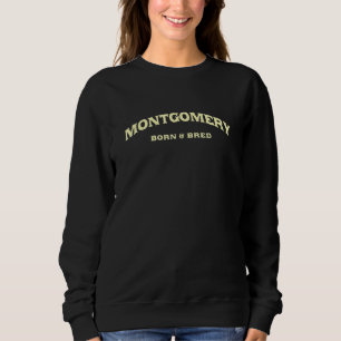 Moletom Montgomery Nascer E Bred Alabama American Al Usa R