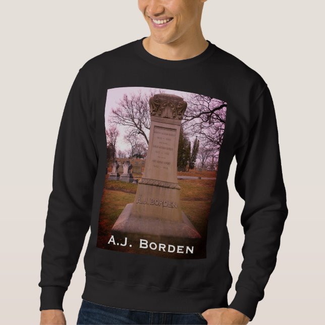 Moletom Monumento Borden, Fall River, MA - A.J. Borden (Frente)