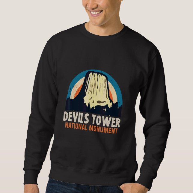 Moletom Monumento Nacional Devils Tower Wyoming Nature Hik (Frente)