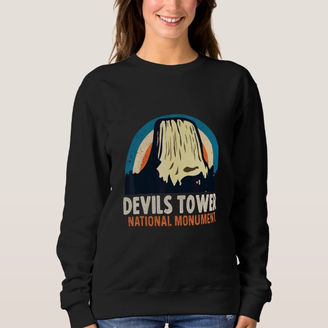 Moletom Monumento Nacional Devils Tower Wyoming Nature Hik (Frente)