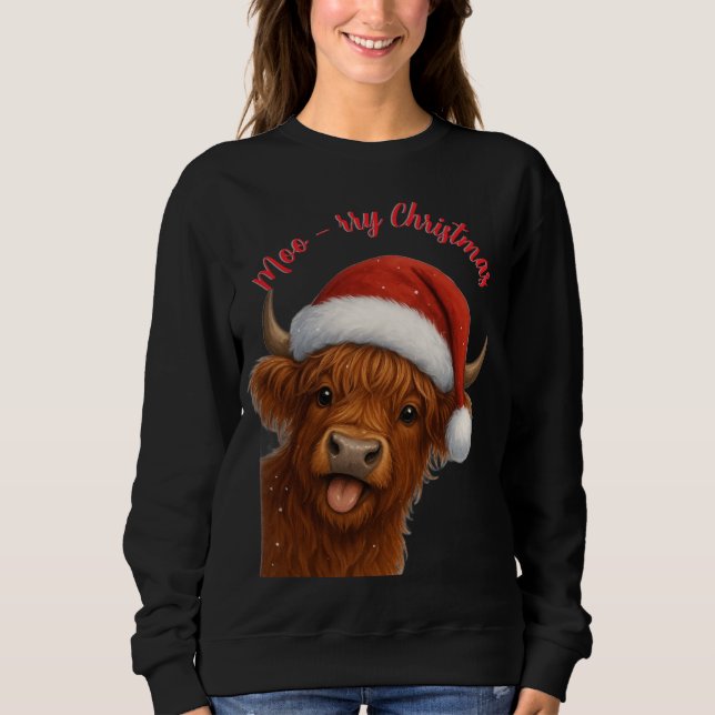 Moletom Moo-rry NatalCamiseta (Frente)