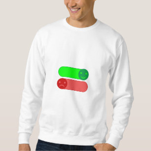 Moletom Mood Switch Hoodie/Sweatshirt de Homens Emoji