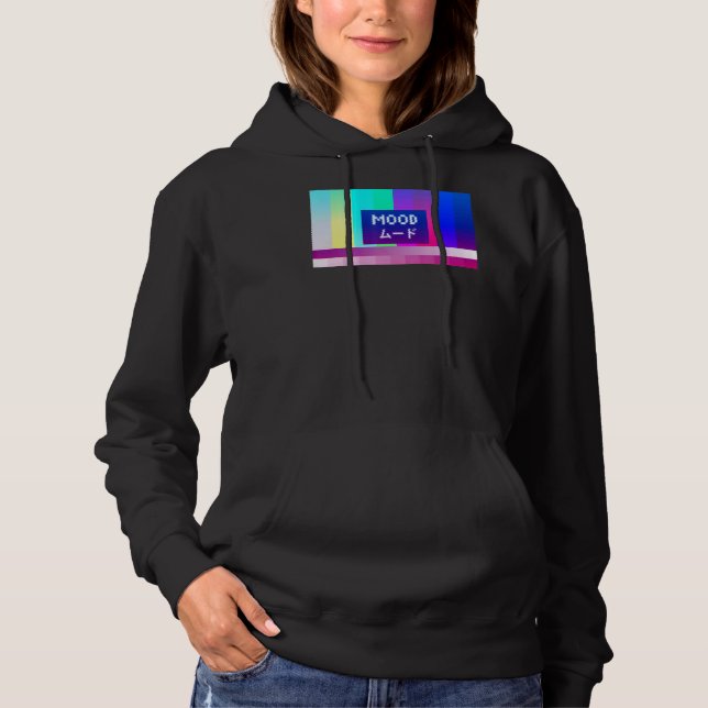 Moletom Mood Vaporwave Aestético Japonês (Frente)