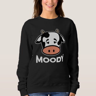 Moletom Moody Cow Cattle Farm Animal