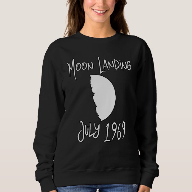 Moletom Moon Landing 1969 Galaxy Astronomer Space Physics (Frente)