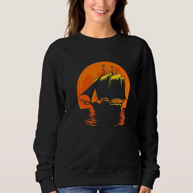 Moletom Moon Sunset Capitão Anchor Sunrise Bo (Frente)