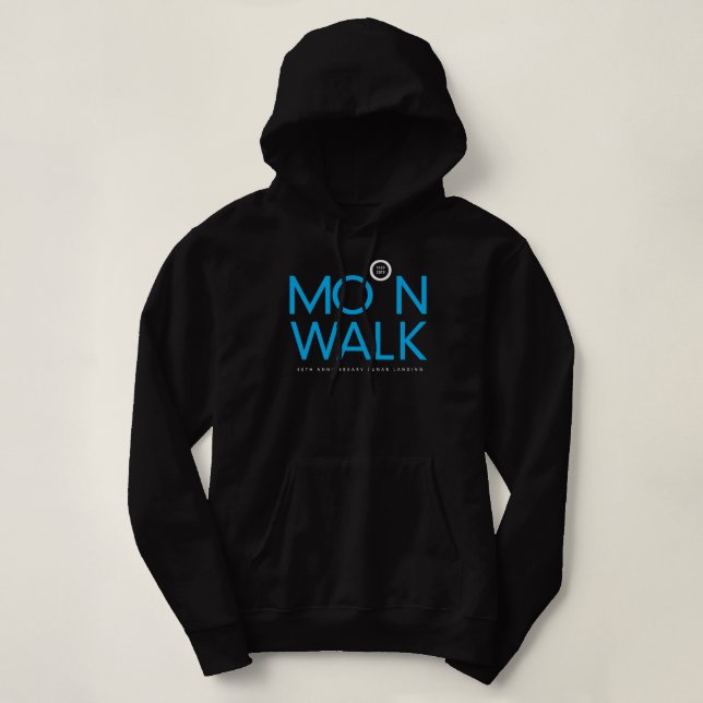 Moletom Moon Walk Lunar Aterrissando 50 anos (Frente do Design)