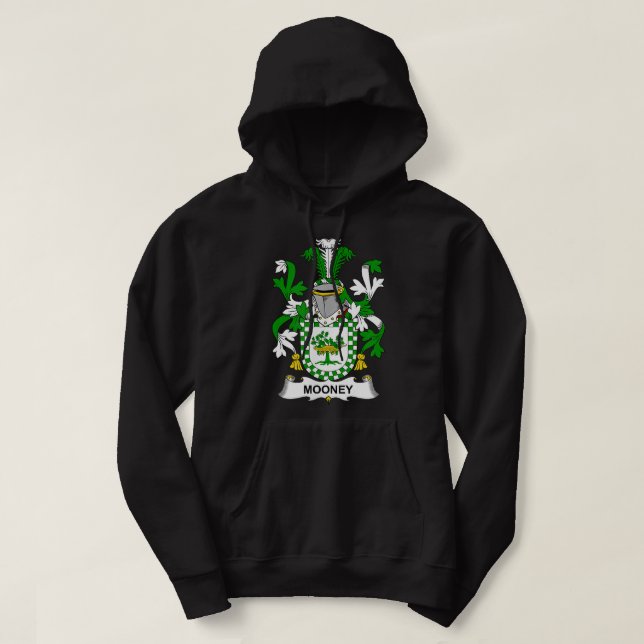 Moletom Mooney Coat of Arms  Family Crest  (Frente do Design)