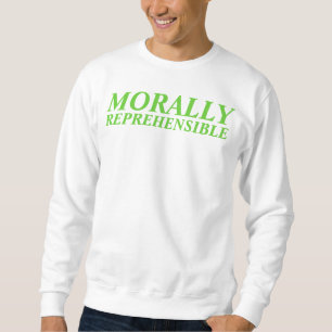 Moletom moral repreensível