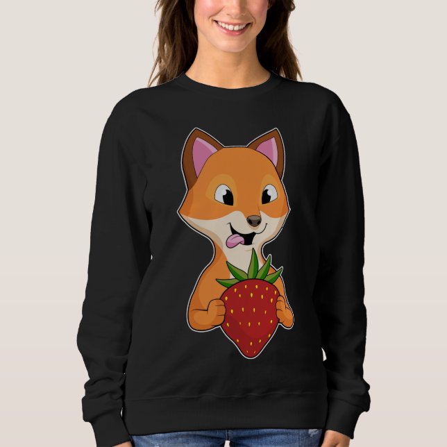 Moletom Morango Fruta Raposa (Frente)