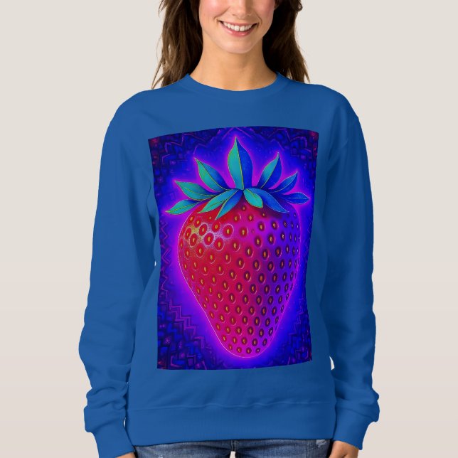 MOLETOM MORANGO NEON (Frente)