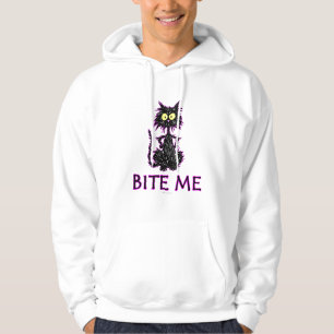 Moletom Morda-me! Design do presente do gato