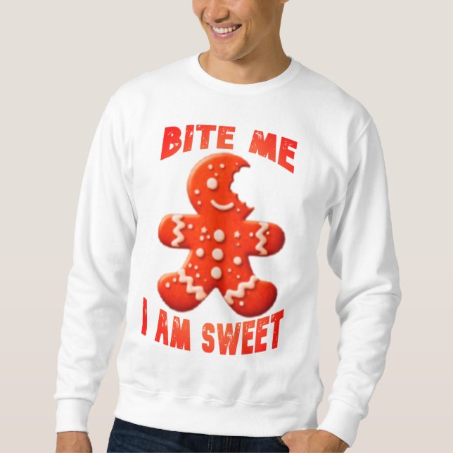 Moletom Morda-me Sou Doce (Frente)