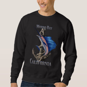Moletom Morro Bay California Espadarte Marlin Ocean Fishin