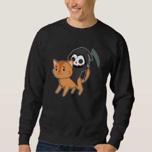 Moletom Morte Engraçado Gato - Gatos Engraçados