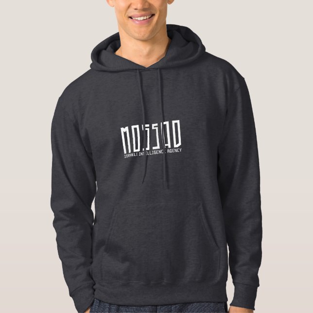 Moletom Mossad - Agência de Inteligência Israelense (Frente)