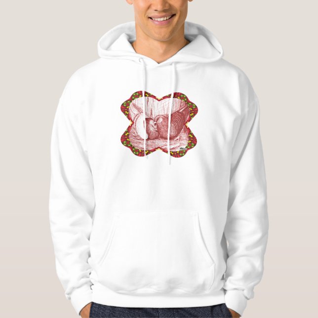Moletom Mostrar corridas em vermelho (Frente)