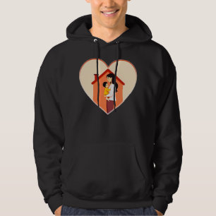 Moletom Mother and Child Love Illustration – Warm Family