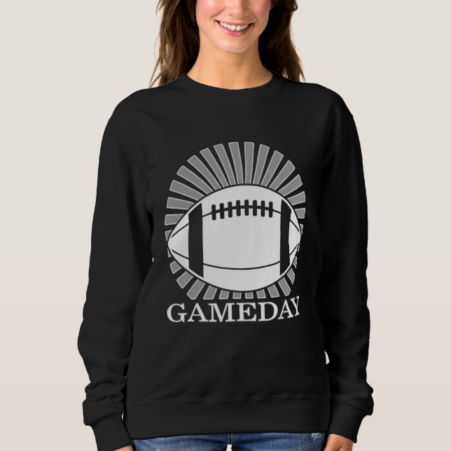 Moletom Mother Game Day Mom Football Mom Ball Sports Socce (Frente)
