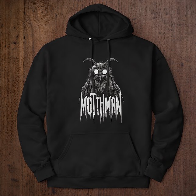Moletom Mothman Cryptid Horror Gothic Paranormal Creature  (Criador carregado)