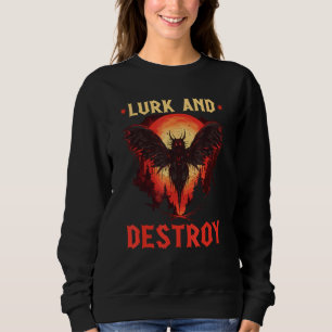 Moletom Mothman Lurk e Destroy, Cryptid Folklore Mothman