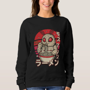 Moletom Mothman Ramen Anime Monstro Crianças Manga Japonês