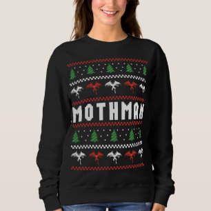 Moletom Mothman Ugly Christmas Sweater