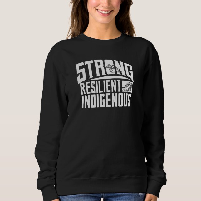 Moletom Motif De Indígenas Resistente Forte Para Indígenas (Frente)