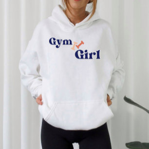 Moletom Motivação de Treino de Garota de Academia 