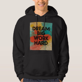 Moletom Motivacional com Efeito de Tinta Salpicada