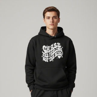 Moletom Motivation Quote Typography Hoodie 