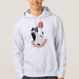 Moletom Motivational Cat Pun Stay Pawsitive Gift Hoodie