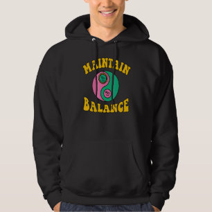 Moletom Motivational Quote Inspirational Yin Yang Maintain