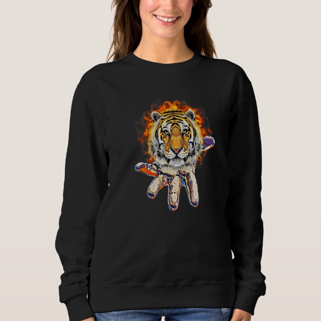 Moletom Motivo de Tigre 22 (Frente)