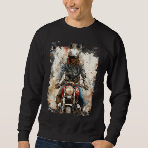 Moletom MotoBikers de desenho de aquarela