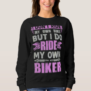 Moletom Motocicleta Mulheres Biker Pintinho Biking Bikers 