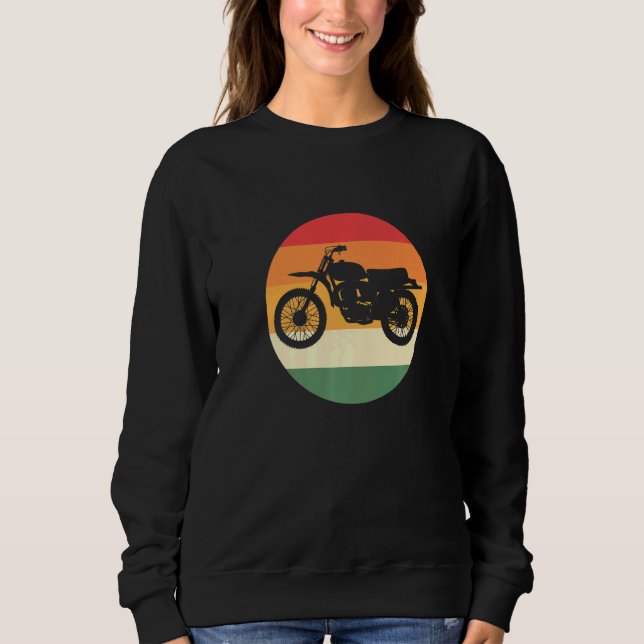 Moletom Motocicleta Retro (Frente)