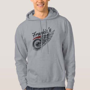 Moletom Motocicletas Personalizadas Pneu Voador Loja de Mo