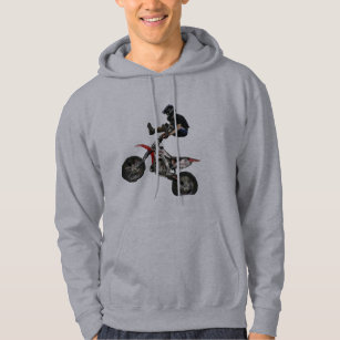 personalized motocross moletom com capuzs