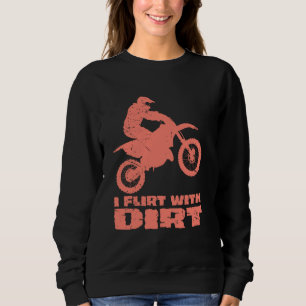 Moletom Motocross I Flerta Com Homens De Sujeira Mulheres 