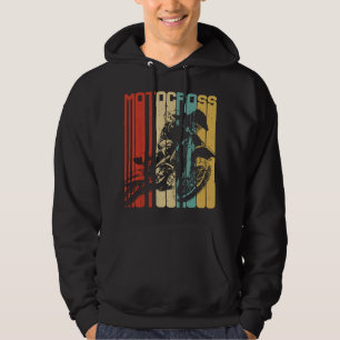 Moletom Motocross Piloto De Moto De Terra Retro Vintage Mo