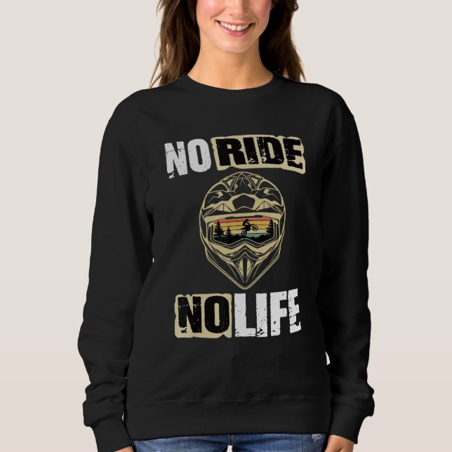 Moletom Motocross Sem Corrida Sem Vida Motocross Machine M (Frente)