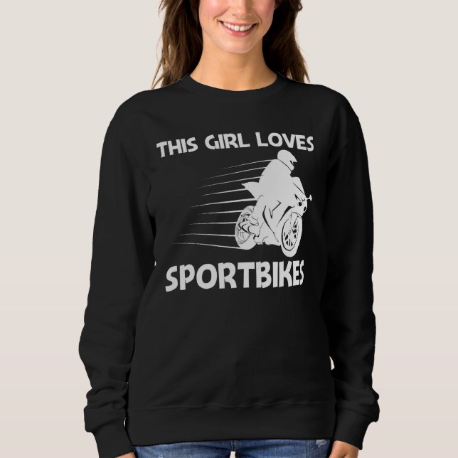 Moletom Motografia legal Para Meninas Crianças (Frente)