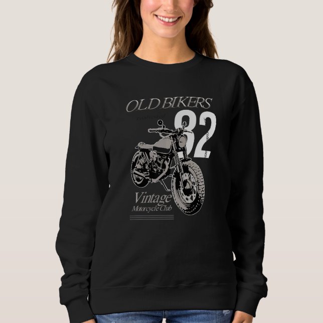 Moletom Motorcycle Biker 1982 for Men and Women  (Frente)